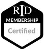 RID Membership, Certified